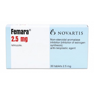 FEMARA 2.5 MG ( LETROZOLE ) 30 FILM-COATED TABLETS